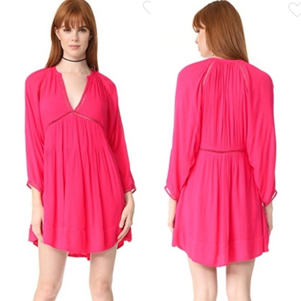 Free People Go Lightly Swing Dress